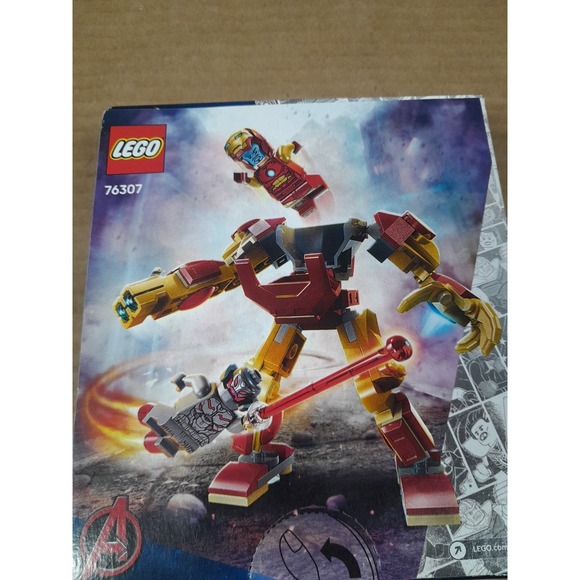 LEGO Marvel: 101pc (2025) IRON MAN MECH ARMOR vs. ULTRON Building Set #76307 - Picture 5 of 5
